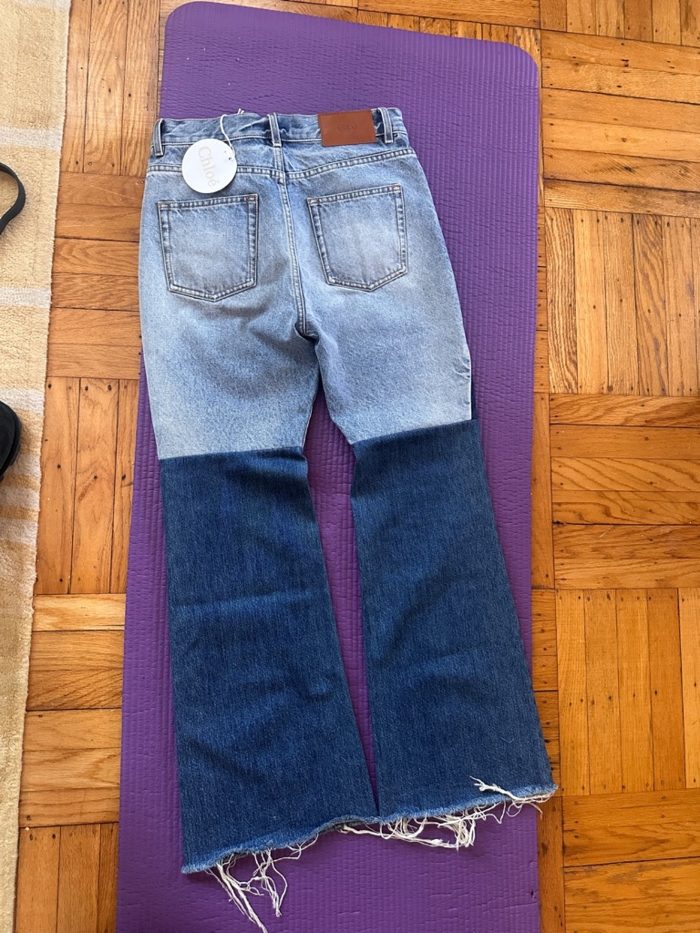 Chloe Patchwork Jeans - Picture 7 of 7